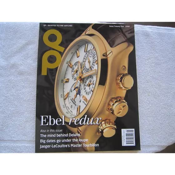 Revista QP Magazine Relógios x 2 Ediçoes