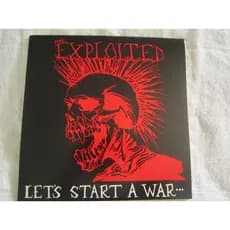 Exploited Lets Start A War ((( Vinil LP Sem Uso )))