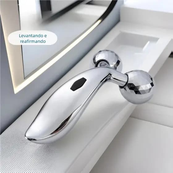 Massageador de Mão 3D - Para Facial e Corporal, Relaxa Tensão e Circulação