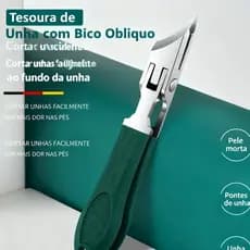 Cortador Unhas Bico De Águia – Borda Inclinada Anti-Respingos Aço Inoxidável