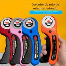 Cortador de Tecido Circular 45mm - Profissional para Costura e Patchwork