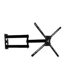 Suporte TV Parede 32" a 65" Reforçado Braço Longo 65cm Triarticulado com Inclinação