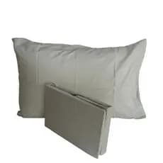 Jogo Cama Simples Liso C/Elastico Solteiro 2 Peças 100% algodão Cotton Camesa