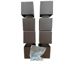 KIT pés para guarda roupa / Estante / Comoda - 8 pés