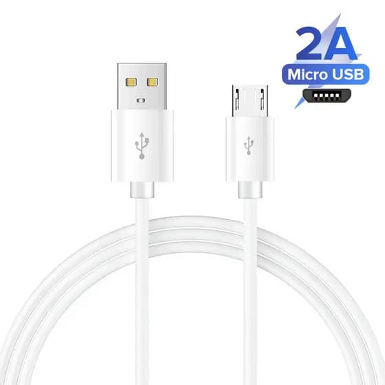 Cabo micro usb de carregamento rápido, cabo de dados para samsung- vivo redmi cabo carregador de smartphones micro usb