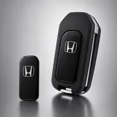 ADESIVO HONDA 42x23MM RESINADO PARA CHAVES E CONTROLES TIPO CANIVETE -ACABAMENTO PREMIUM CRISTALIZADO