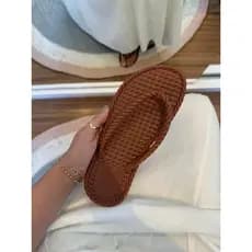 CHINELO JELLY FEMININO PRAIA PISCINA PVC CRISTAL (33-39)