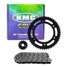 Kit Relação Transmissão Lander 250 Tenere 250 KMC GOLD