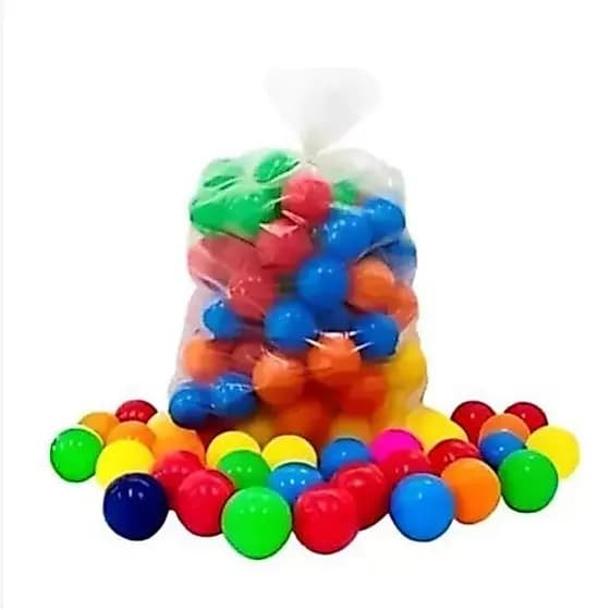 100  ou 200 bolinhas coloridas para piscina de bolinhas