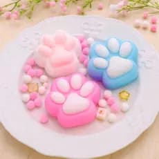 Brinquedo Squishy Taba Sensorial Antiestresse Patinha Super Macio Fofo Kawaii Cores Sortidas - Crianças Adultos