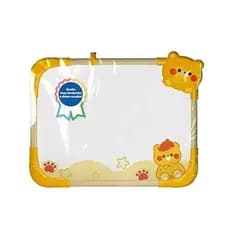 Quadro Branco Infantil Urso Amarelo Dm Toys com Caneta e Apagador