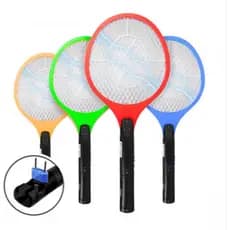 Raquete Elétrica Mata Mosquito Recarregável Bivolt Mata Insetos Pernilongo Dengue ALFACEL (cores sortidas)