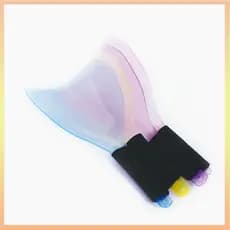 Capa Compacta Reutilizável Para Máscara Facial , Portátil , Plástico , Corte De Cabelo , Protetor Seguro , Não Tóxico De