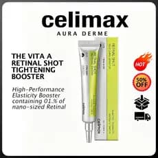 celimax Vita-A Retinal Shot Tighting Booster 15ml Soro Facial Coreano Para Todos Os Tipos De Pele Sensível Seco Oleoso
