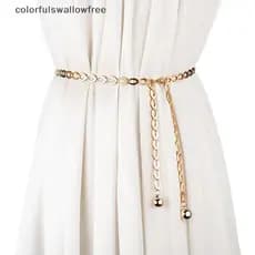 colorfulswallowfree Mulheres Moda Cintos De Designer De Luxo Cinto Retro Prata Esculpido Oco De Corrente Para Elegante R