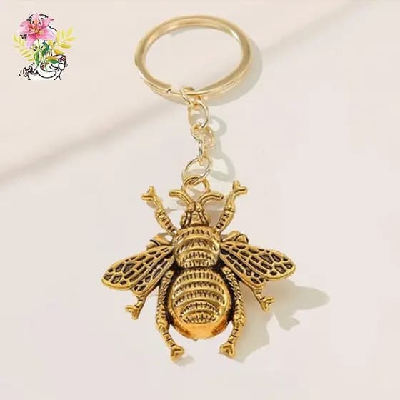 Pingente De Chaveiro De Abelha , Moderno E Simples , Durável Conveniente , Artesanato Requintado , Doce Acompanhante , A
