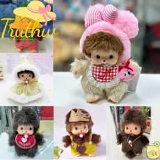 Boneca De Macaco TRUTHW , Animação Monchichi De Pelúcia Criativa , Pingente De Chaveiro De Bolsa Macia E Fofa De 15 Cm