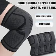 Joelheira De Compressão-Respirável , Durável , Alta Elasticidade-Para Homens E Mulheres-Exercícios Físicos De Pressão-Pr