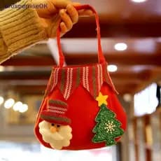 [newpros] Saco De Doces De Natal Presente Infantil Jardim De Infância Embalagem [pubr]