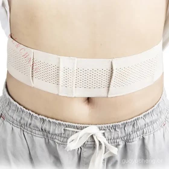 [Dialise Peritoneal Protetor De Cateter De Cintura De Cinto De Diálise Abdominal Ajustável Dispositivo De Fixação Do Apo