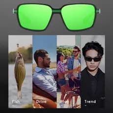 Polarized Fishing Sunglasses Men's Driving Shades Male Sun Glasses Hiking