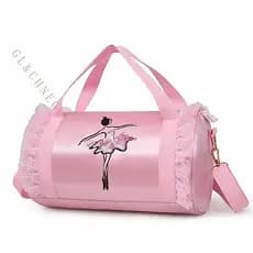 Bolsa de Balé de Moda, Ombro Único, Transversal, Saia de Linha Suave Infantil SXPL