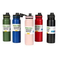 Kit 10 Garrafa Térmica  800ml Copo Portátil  Aço Inoxidável
