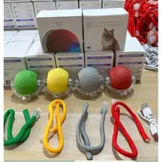 Bola Elétrica Interativa Brinquedo Inteligente Gato Cachorro