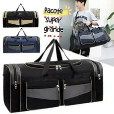 Bolsa de Viagem Grande Capacidade | Dobrável para Negócios, Avião e Curtas - Ombro Casual e Multiuso Pacote super grande