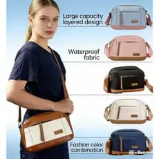 Nova 2026 bolsa  feminina à prova d'água e resistente ao desgaste disponível em uma variedade de cores