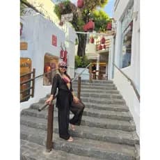 Saida de praia conjunto tule de calça kimono