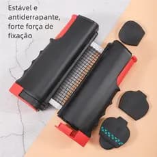 Kit Ping Pong Tenis De Mesa 2 Raquetes Rede Retrátil 3 Bolinhas Premium