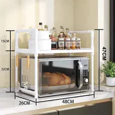 Rack microondas forno Organizador de Cozinha Sortido