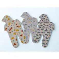 KIT COM 3 MACACÕES  CAPUZ BEBÊ SOFT QUENTINHO E MACIO- ESTAMPADO MENINO MENINA