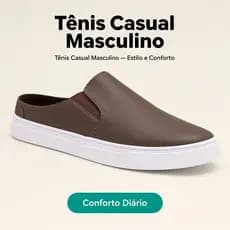 Tênis Mule Masculino Diurno Estiloso Super Confortável Macio Versátil- Promoção Envio Relâmpago