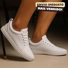 Tênis Masculino Casual Urban Couro Sintético Original Confortável Macio Estiloso Elegante