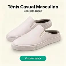 Tênis Mule Masculino Diurno Super Confortável Estiloso Macio Versátil- Promoção Envio Relâmpago