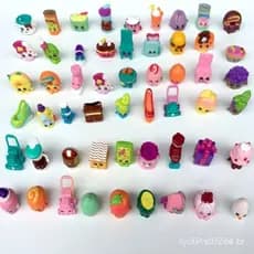 30 Peças Shopkins Série 1-6 Figuras Mini Moose Shopkin Bonecos De Frutas Brinquedos Infantis