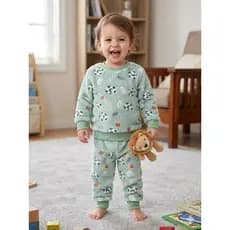 Conjunto Pijama Infantil Menino Menina Inverno Estampas Variadas Divertidas Para o  dias Frios Super Macio e quentinhos.