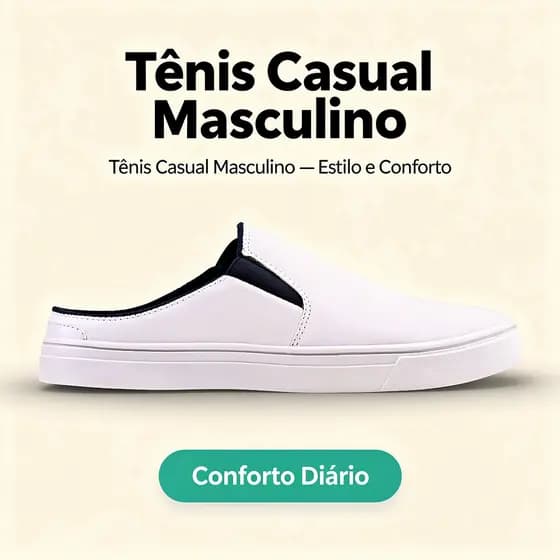 Tênis Mule Casual Minimalista Antiderrapante Solado Baixo Diurno -Promoção Envio Imediato