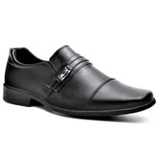 SAPATO SOCIAL COM FIVELA, SAPATO SOCIAL, SAPATO SEM CADARÇO, SAPATO ELEGANTE, SAPATO CONFORTÁVEL.