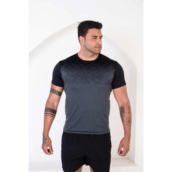 Camisa Masculina Dryfit em Poliéster - Várias Cores para Academia Exercícios Futebol Corrida Ciclismo Treino Respirável