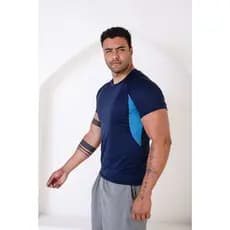 Camisa Masculina Dryfit  com Manga Curta e Tecido Respirável para Esporte e Casual Conforto e Estilo em Poliéste
