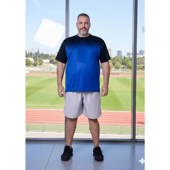 Camisa Masculina Dryfit em Poliéster - Várias Cores para Academia Exercícios Futebol Corrida Ciclismo Treino Respirável