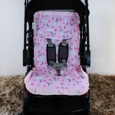 Capa Para Carrinho Acolchoado Macio Menino Menina Varias estampas