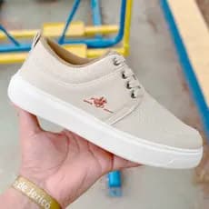 Sapatenis Polo Masculino Ralp Em couro leve Tenil  Confortavel Casual Social