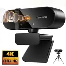 4K Webcam 1080P Mini Câmera 2K Full HD Com Microfone 30fps USB Web Cam Para Foco Automático PC Portátil De Gravação De V