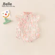 Beilee roupas de bebê verão roupas de bebê estilo fino estilo chinês Outing roupas macacão de um ano de idade roupas bon