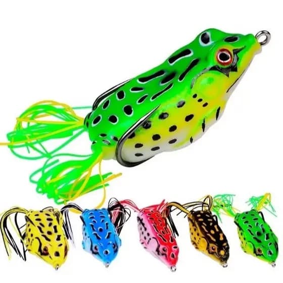 Isca Frog Sapinho Turbo Cast – Artificial Anti Enrosco Pesca Traíra Tucunaré Carnivoro  Profissional Preço baixo