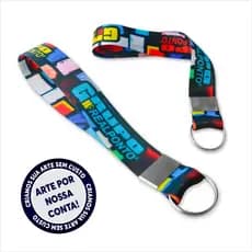 Chaveiros Personalizados Premium Com Seu Logo ou Arte Cordões